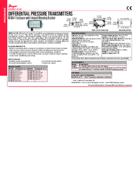 Thumbnail of document Data Sheet - 677B Differential Pressure Transmitter